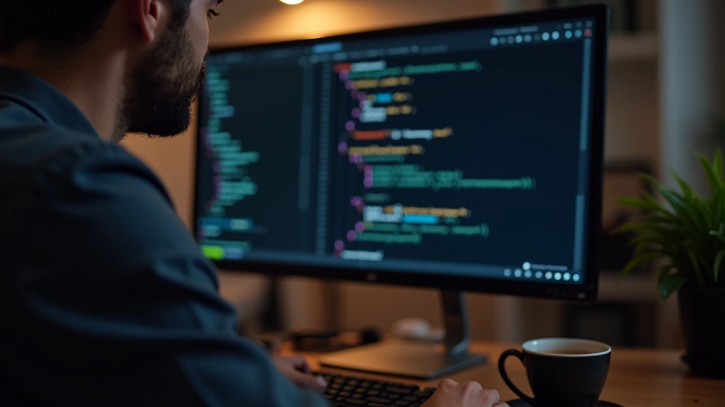 Kód HTML a CSS pro stavový indikátor — div s position absolute a background-color pro barevnou tečku na avataru