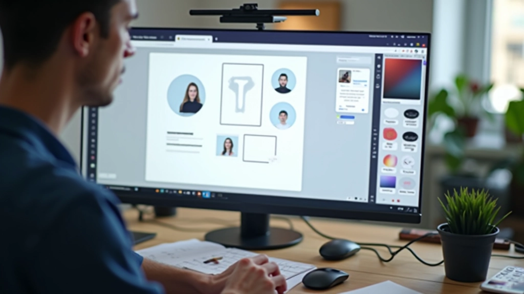 Moderní webové rozhraní zobrazující různé styly a tvary profilových obrázků v kruhových a čtvercových formátech